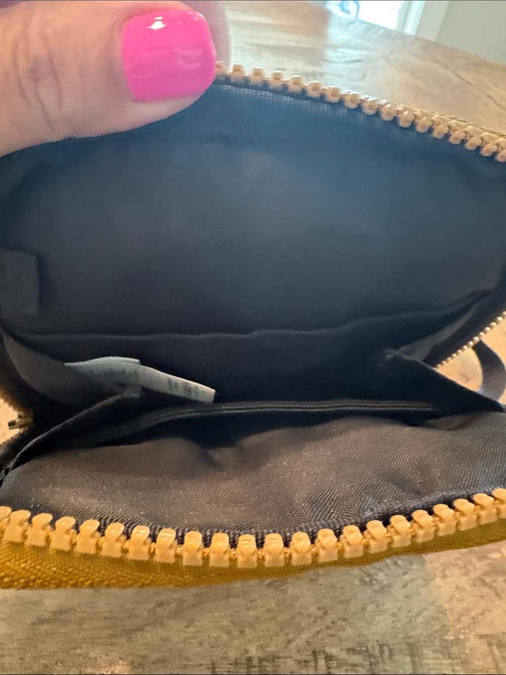lululemon athletica Small Brown Sling Belt Bag with Black Strap - Picture 4 of 5